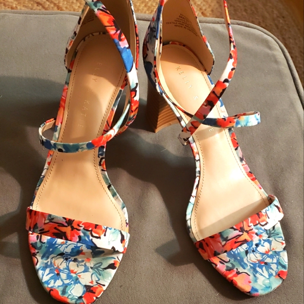 Multi-color Floral Sandal